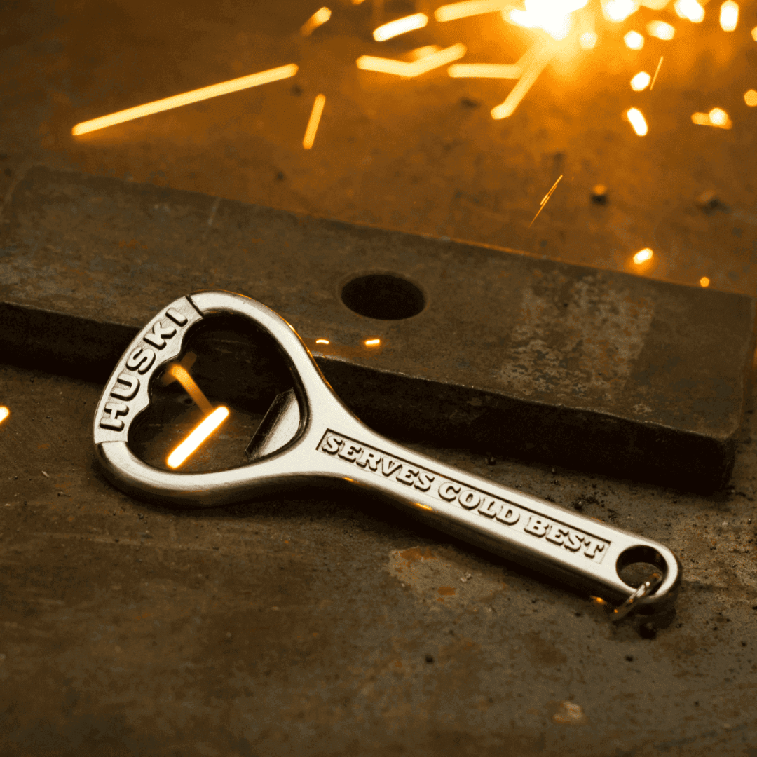 Huski Classic Bottle Opener die cast from zinc alloy